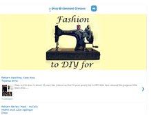 Tablet Screenshot of fashiontodiyfor.com